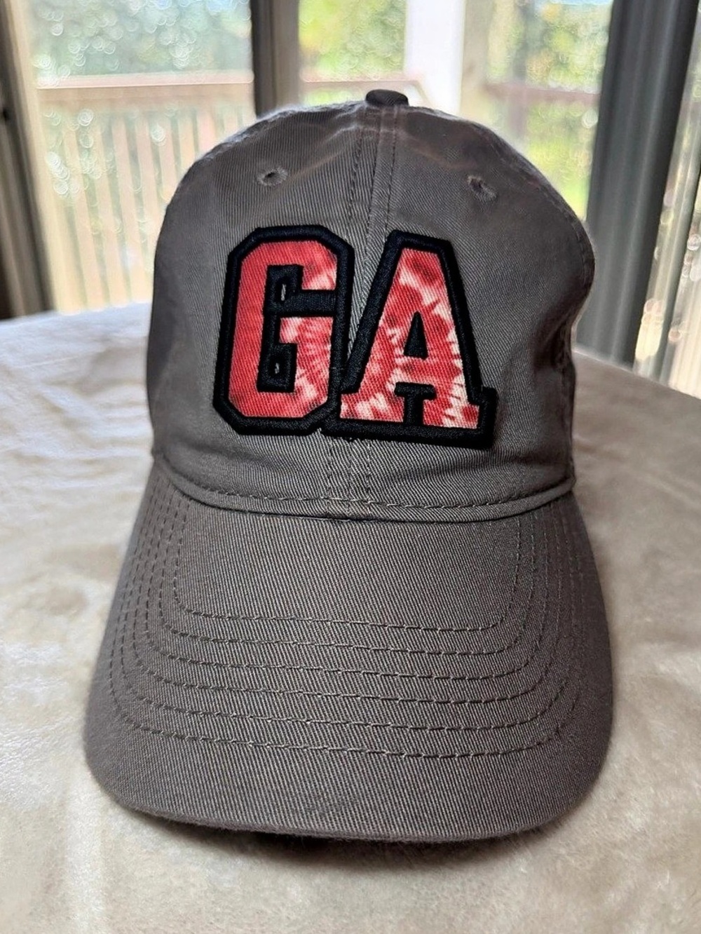 GA Tie-Dye Legacy Cap in Gray